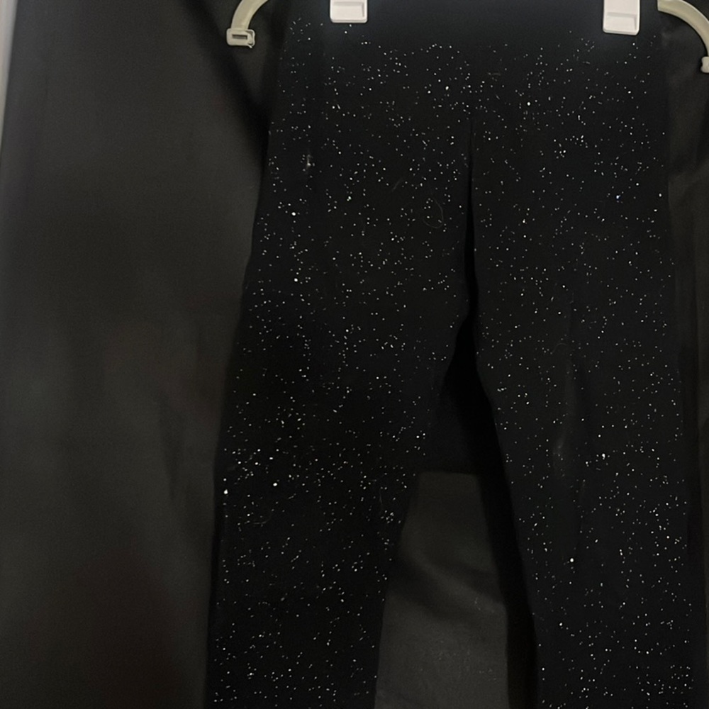 Black Sparkle Leggings